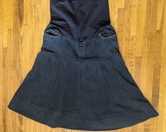 Maternity Jean Skirt - Etsy