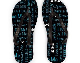 Play With Me Adult Flip Flops