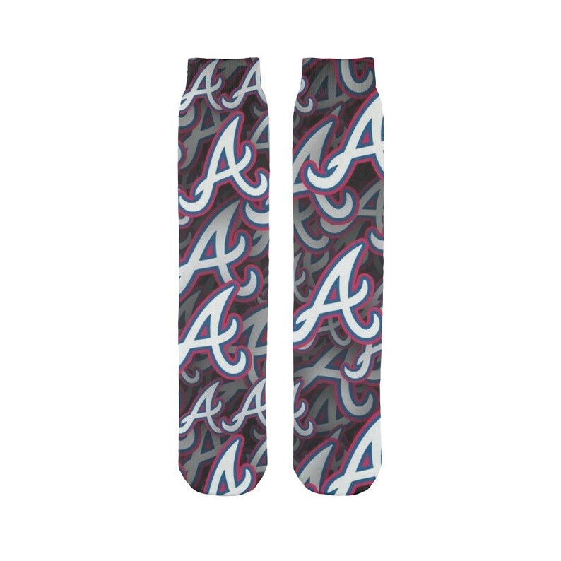 Atlanta Braves Sublimation Tube Sock