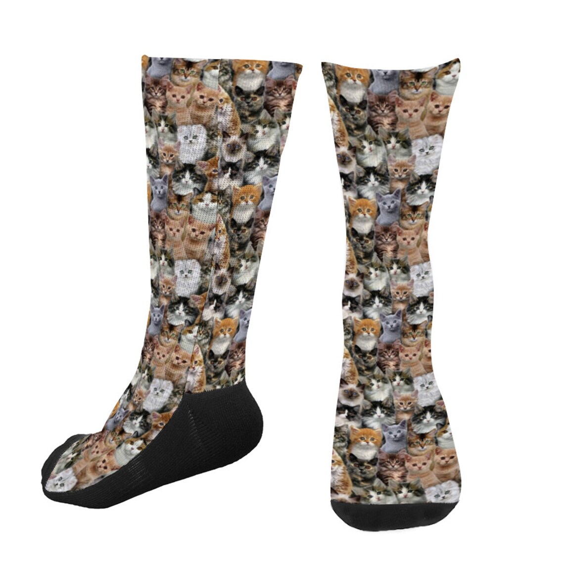 kitten heels with socks