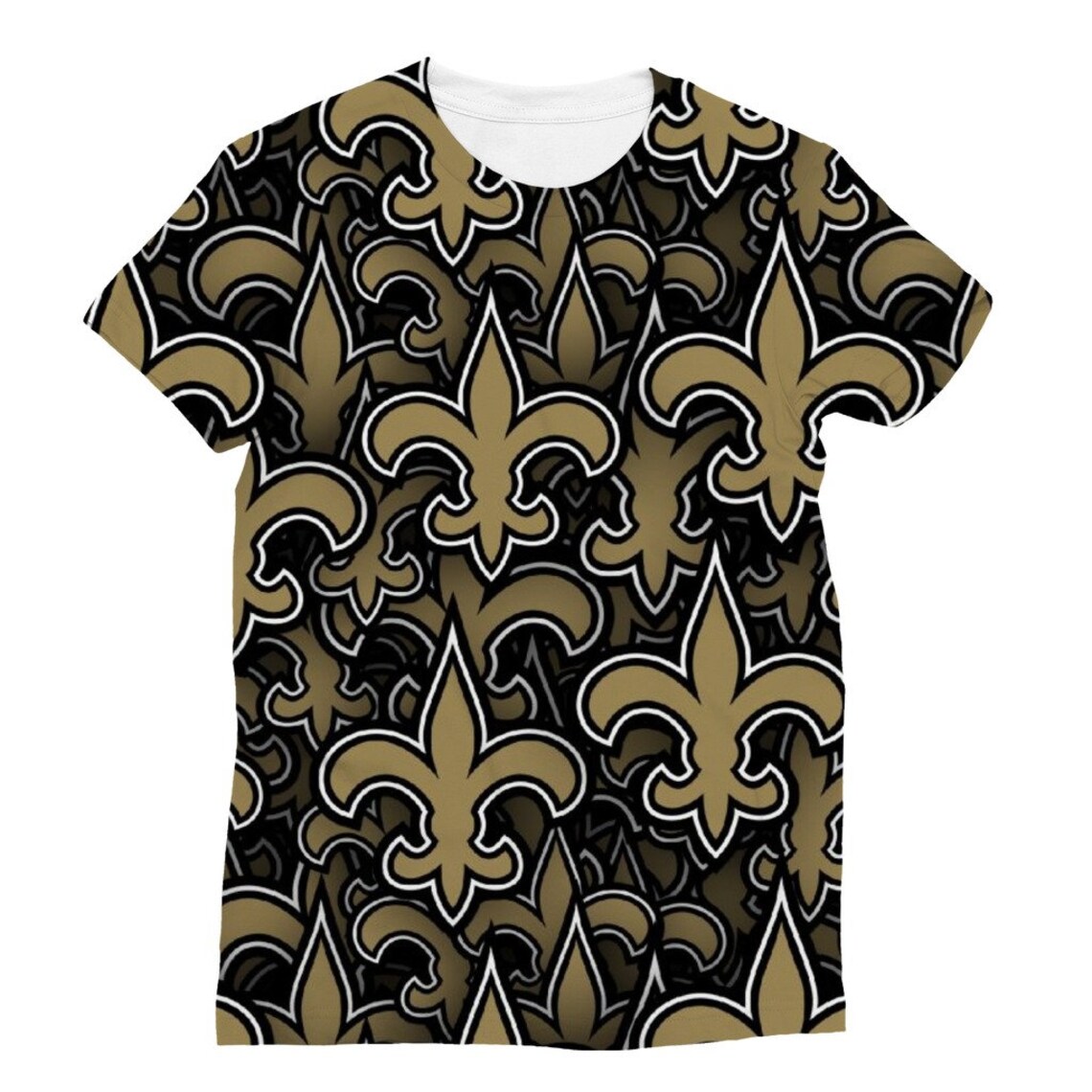 New Orleans Saints Classic Sublimation Women's T-Shirt | Etsy