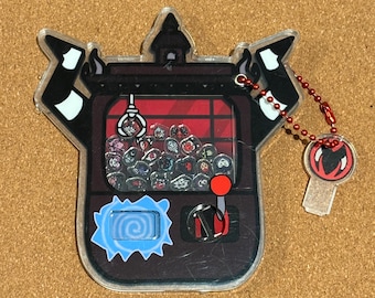 MADE TO ORDER HelluvaBoss Imp building gascha keychain