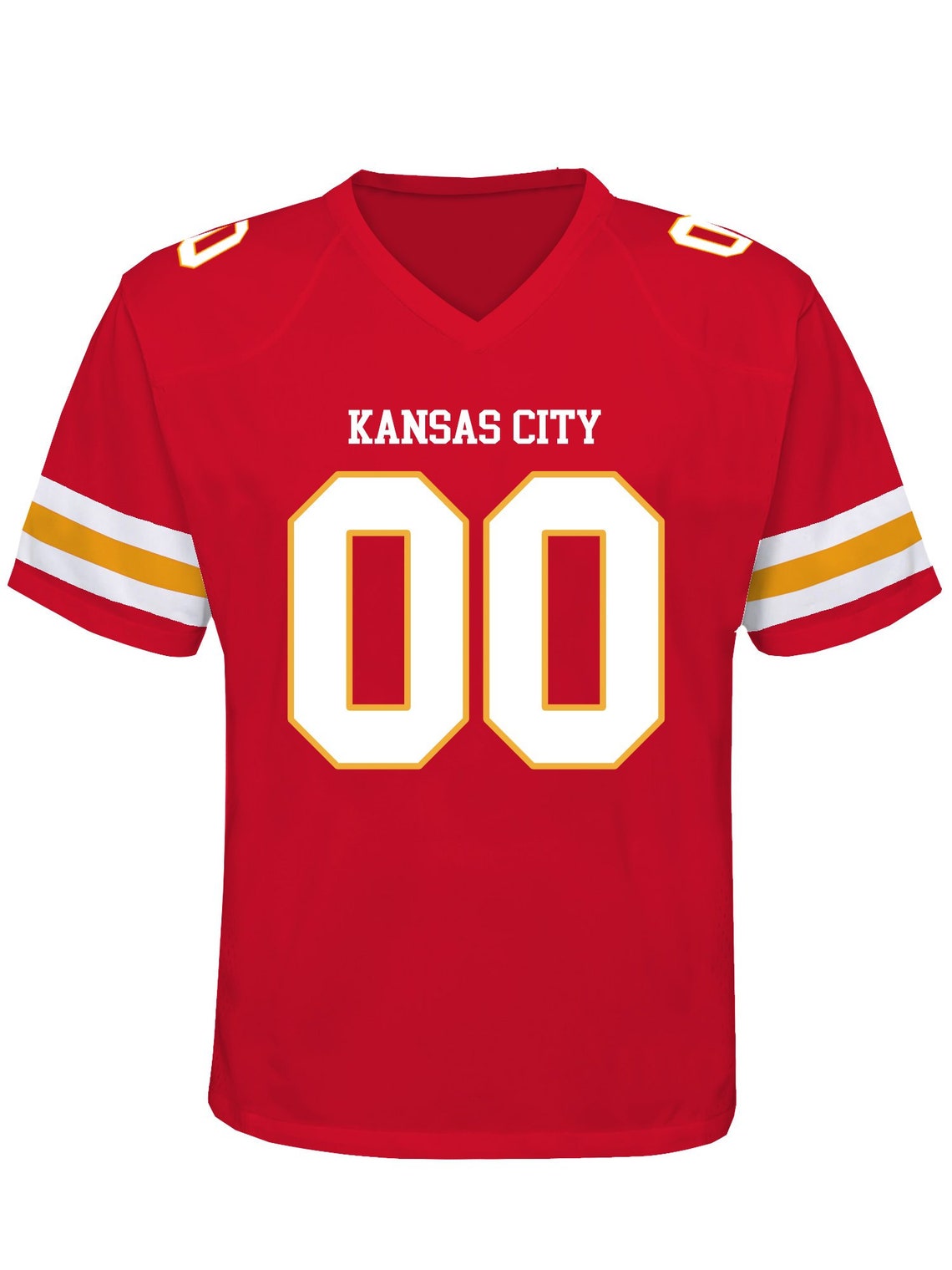 Customized Kansas City Football Jersey Etsy
