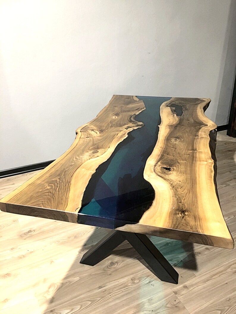 Epoxy Resin River Table