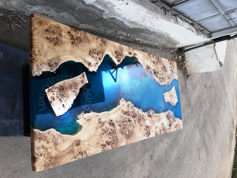 The 5 Best Navy Blue Epoxy Resin Table Top Reviews In 2021 5