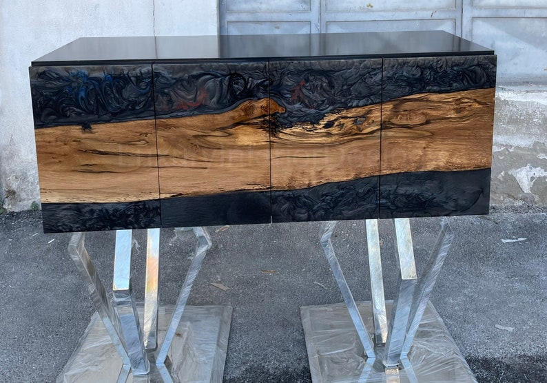 Epoxy Resin TV Stand