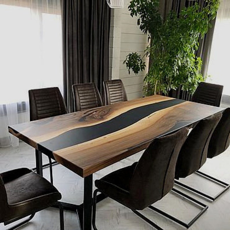 Epoxy Resin River Table