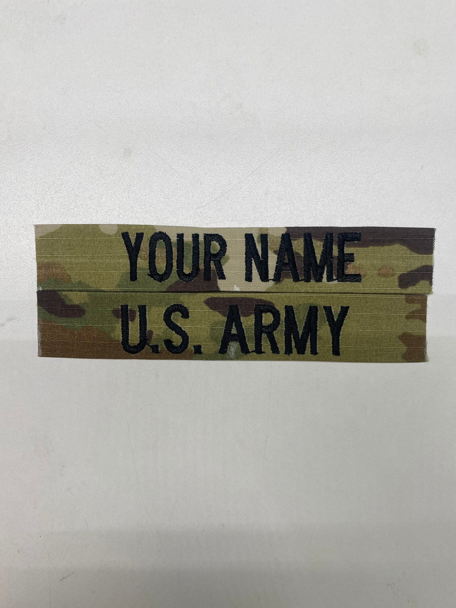 Ocp Name tape / embroidered name tape / ocp name tape with Etsy