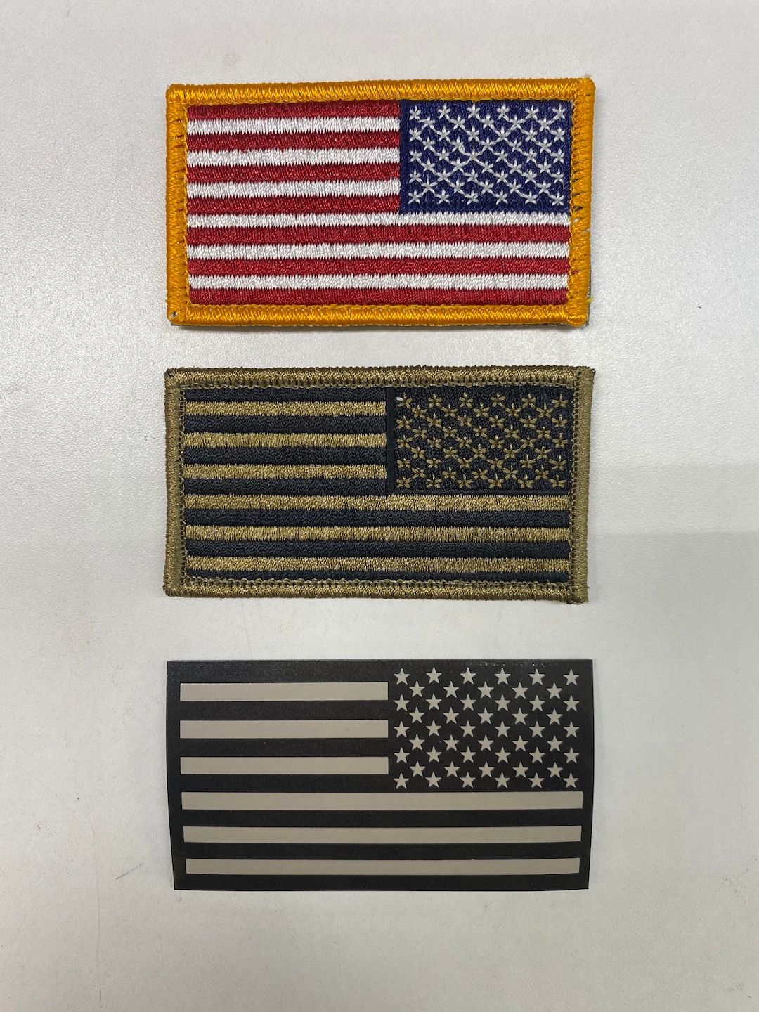 Army Flag Patch: United States of America - OCP Tactical Flag Reversed with Hook Closure