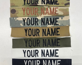 Ocp Name tape / embroidered name tape / ocp name tape with hook / fastener /