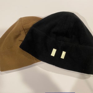 Condor Fleece Beanie Hat with Cat Eye Sewing
