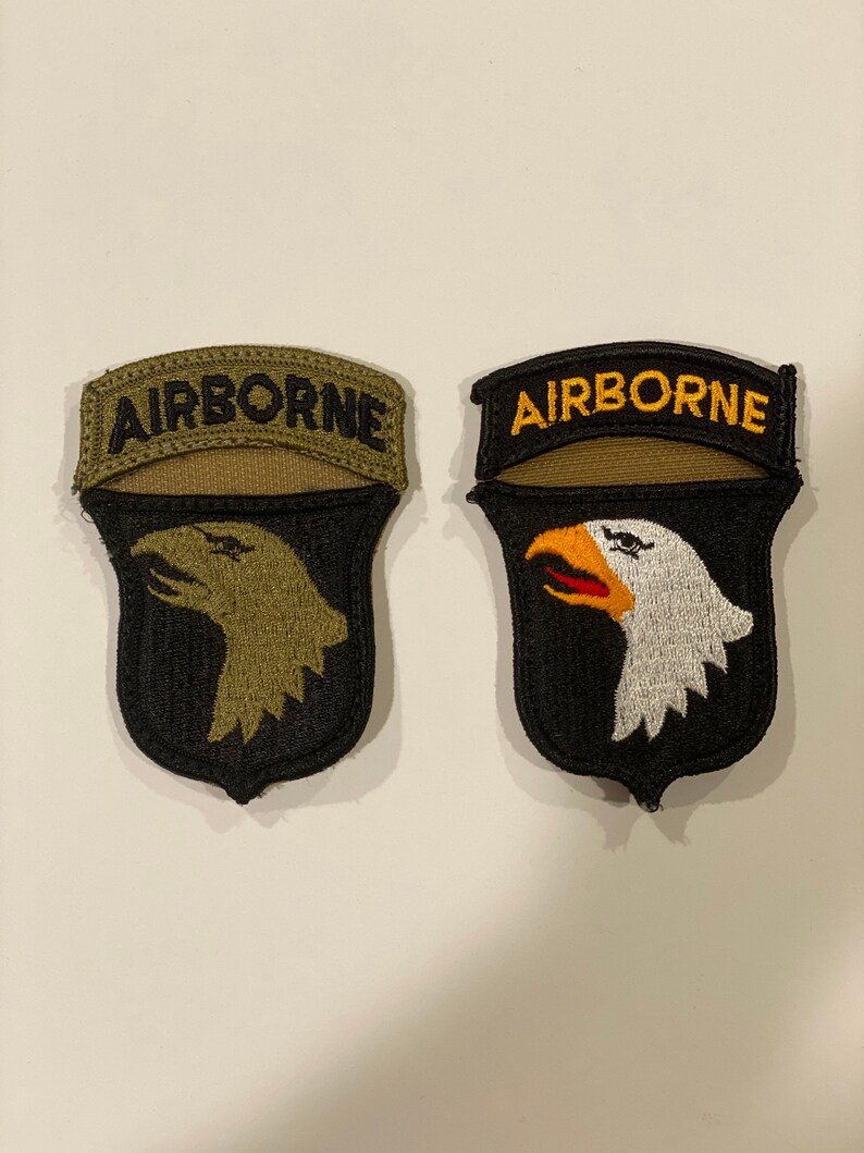 101st Airborne Color Patch and Airborne Tab /101st Airborne Etsy