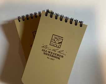 Rite in the Rain Weatherproof notebook / 3 inch X 5 inch