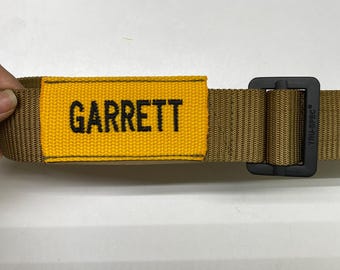 Jump master belt slide on