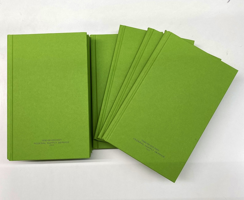 Us Army Green Note Book / Military Green Book / Army Issued - Etsy