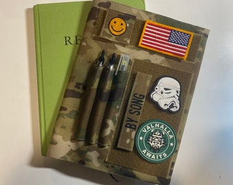 LARGE Military Record Book Cover