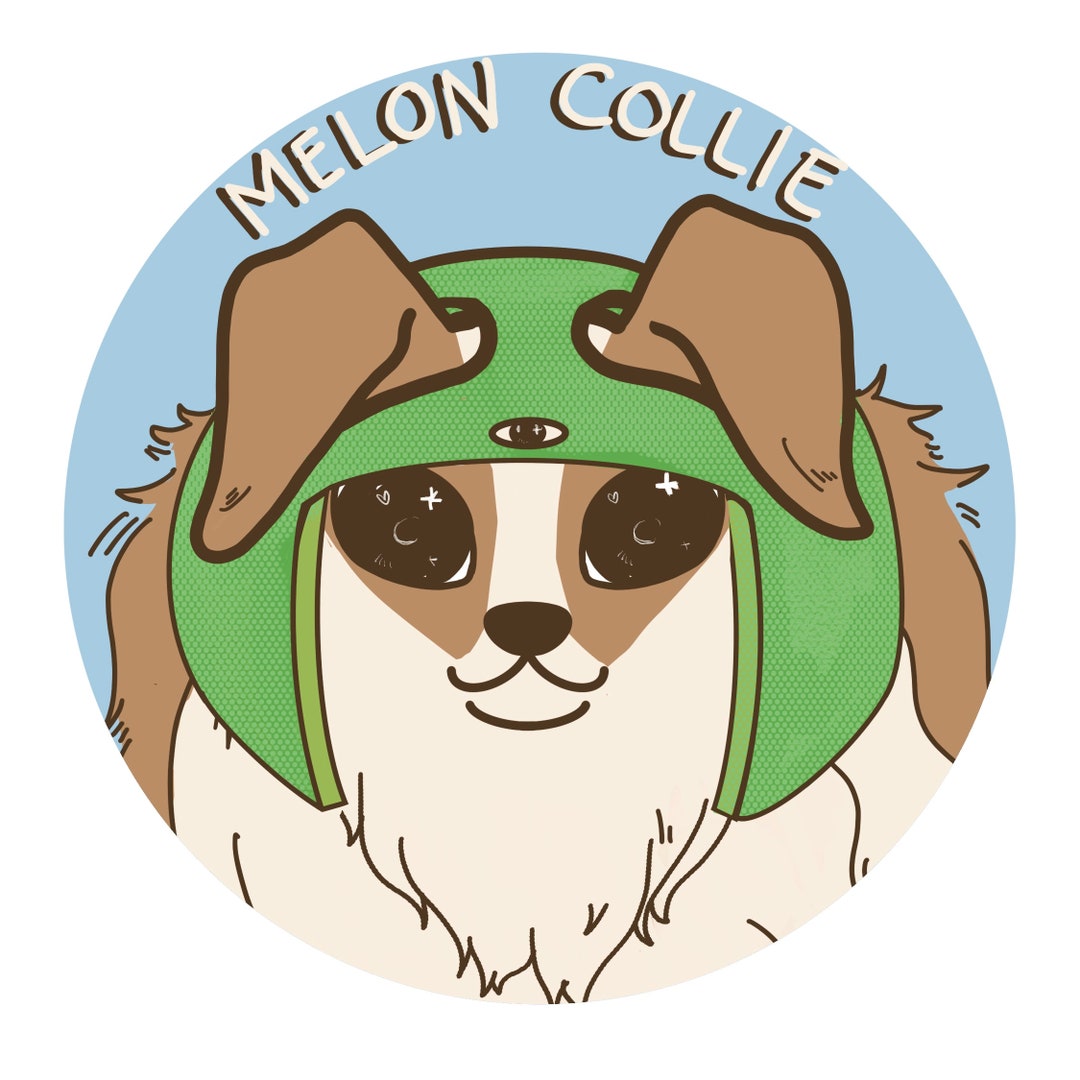 2.25 Melon Collie Button Melancholy Pun Etsy