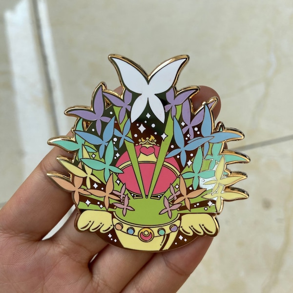 Crisis Make-up! 2.5" Hard Enamel Pin