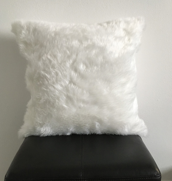 Polar White Throw Pillow