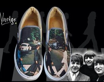 vans classic slip-ontm x the beatles