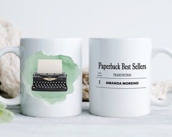 Custom Author Mug | Bestselling Author Mug | Author Gift | Gifts for Writers | Personalized Mug | Best Selling Author Mug