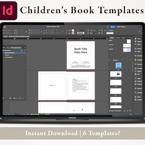 Modelli InDesign per la formattazione di libri per bambini