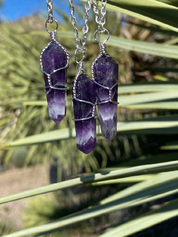 Amethyst healing hotsell jewelry