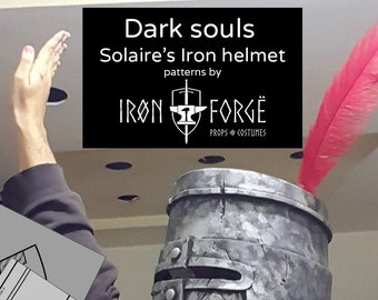 Elmo de ferro de Dark Souls Solaire
