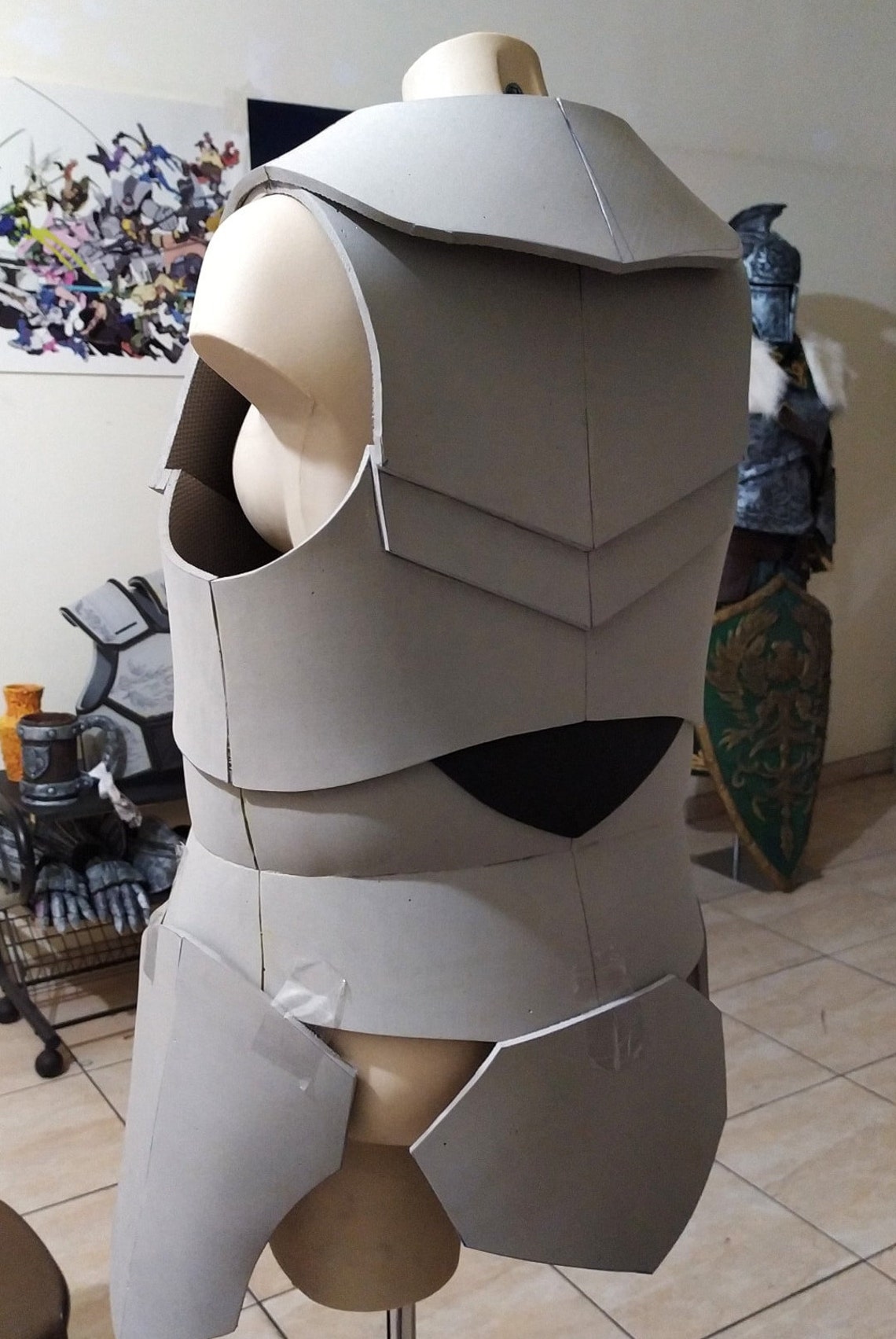 Chest Plate Armor Patterns includes Three Armor Designs Etsy Chest Plate Armor Patterns includes Three Armor Designs Etsy