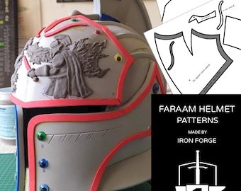 Faraam Knight Helmet (patterns by Iron Forge)