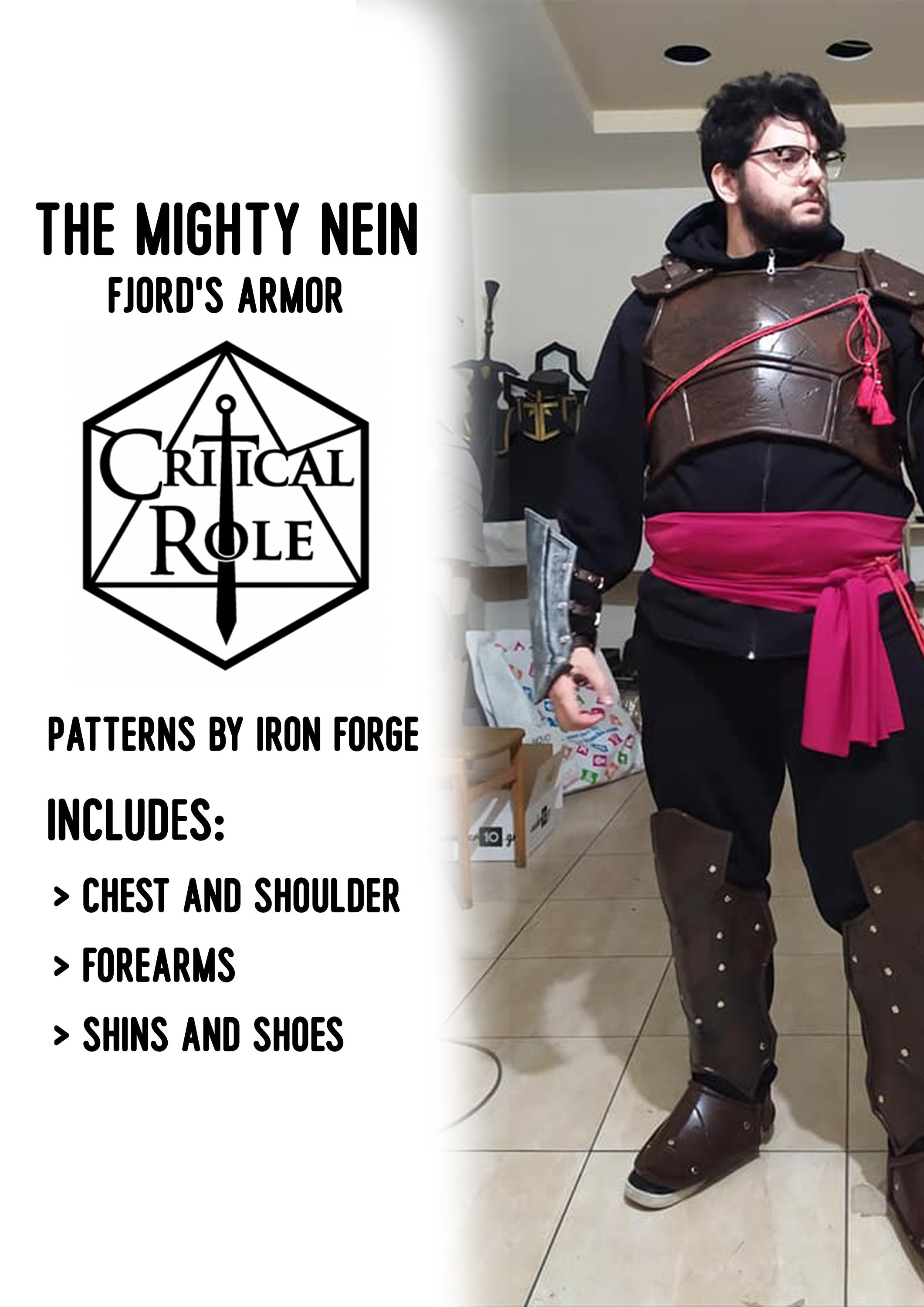 Critical Role Fjord's Mariner's Armor armor Patterns Etsy