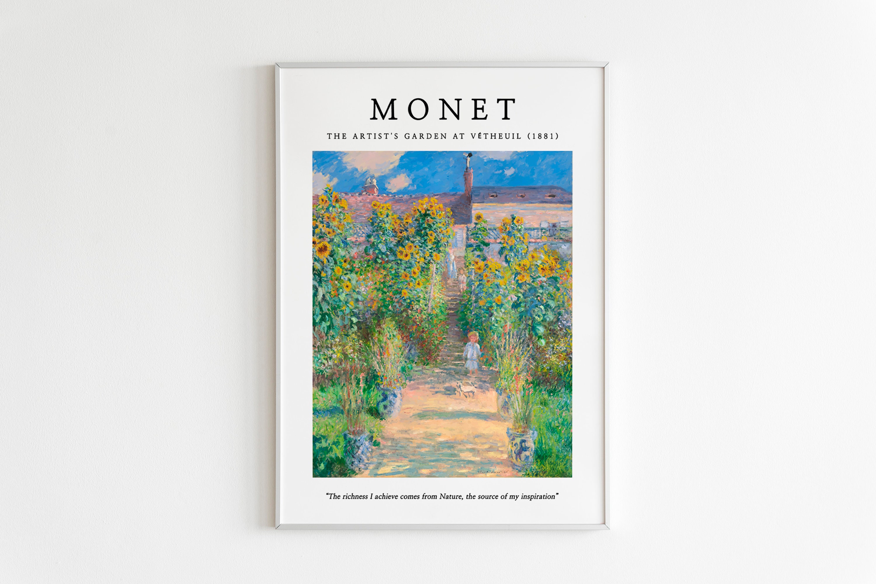 monetページ Claude Monet: Late Work Poster | Gagosian Shop