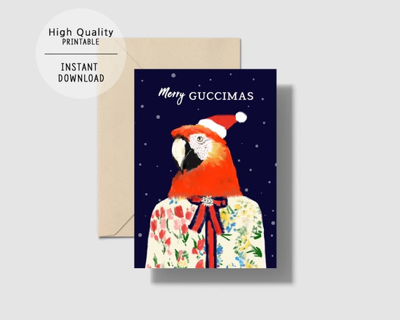 gucci christmas card