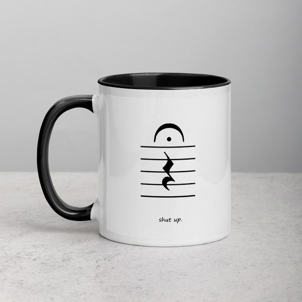 Musical Sarcastic Funny Mug, Gift for Musician Music Teachers Band Choir Directors