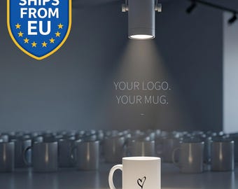 Bulk Custom Mugs with Logo, Employee Appreciation Gifts, Promotional Items [M251]