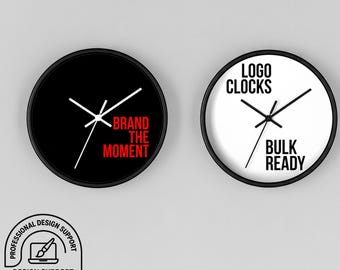 Custom Wall Clock – Company Logo Gifts - Promotional Items