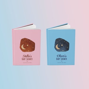 Baby Shower Notebook | Guests & Gifts List Notes Book