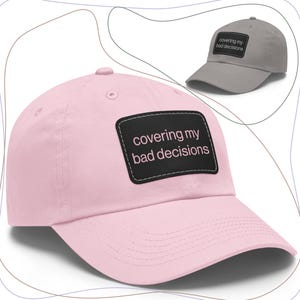 Funny Quote Cap - Sarcastic Saying Hat - Joke Present for Friend - Humorous Statement Accessory