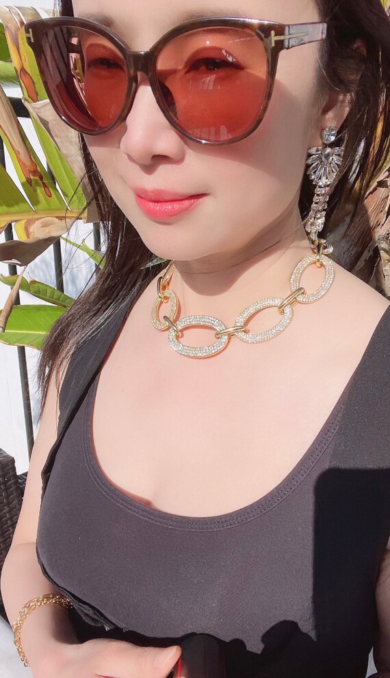 J CREW BRAND NEW Pavé Link Necklace 