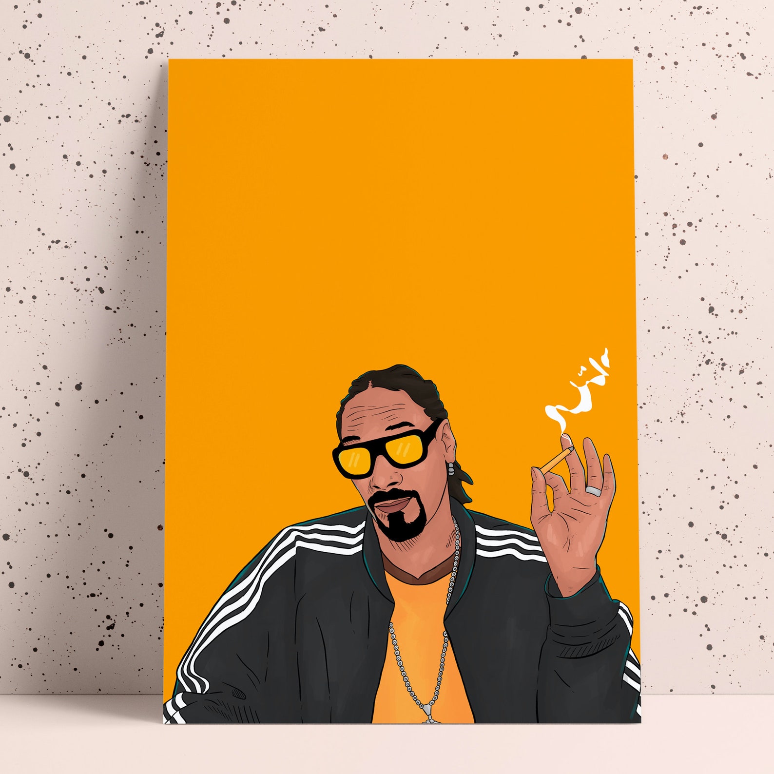 snoop dogg a4 a3 a2 print stoner birthday present gifts etsy