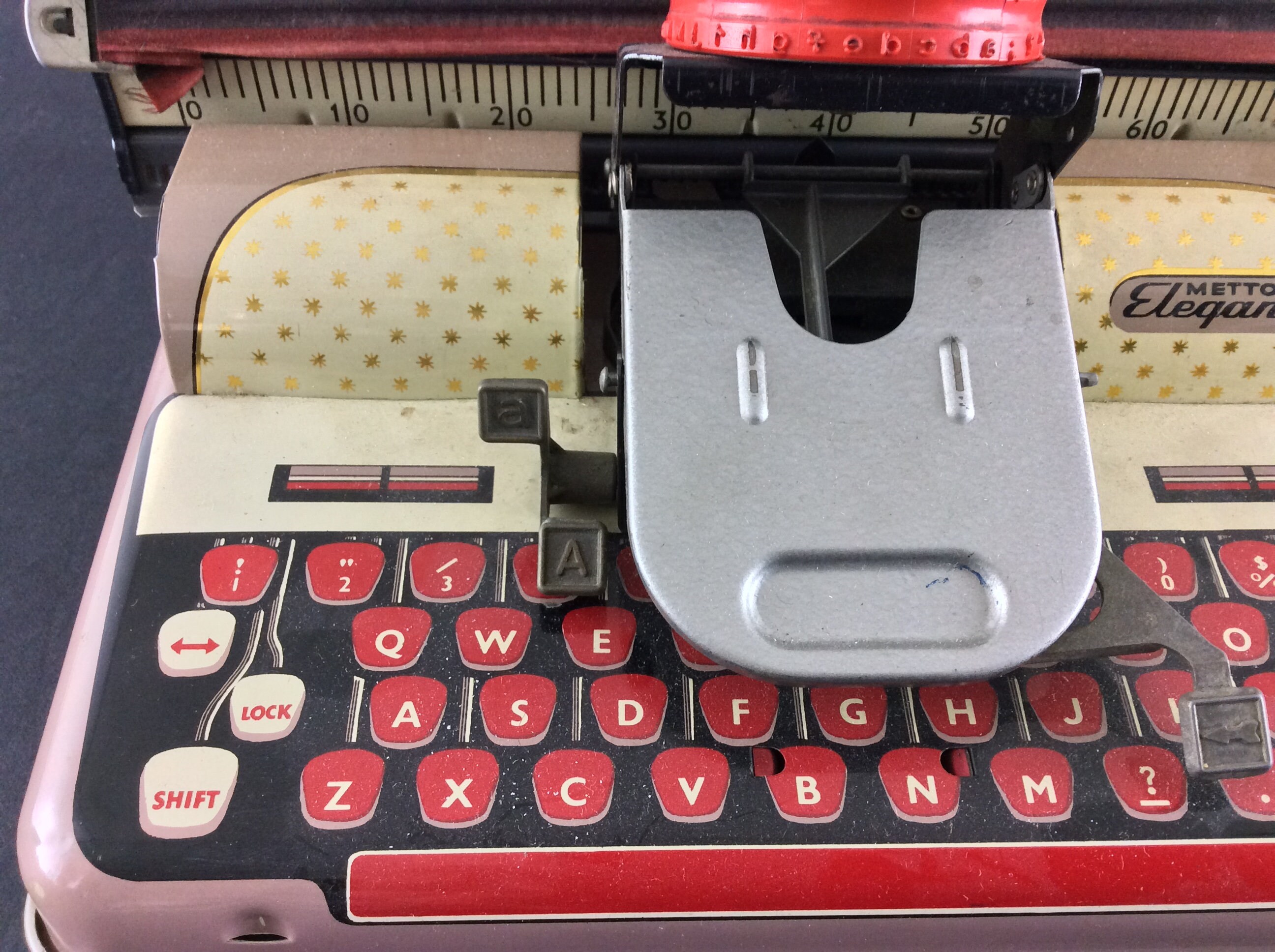 ヴィンテージタイプライターおもちゃ メットーイ エレガント 1960年代