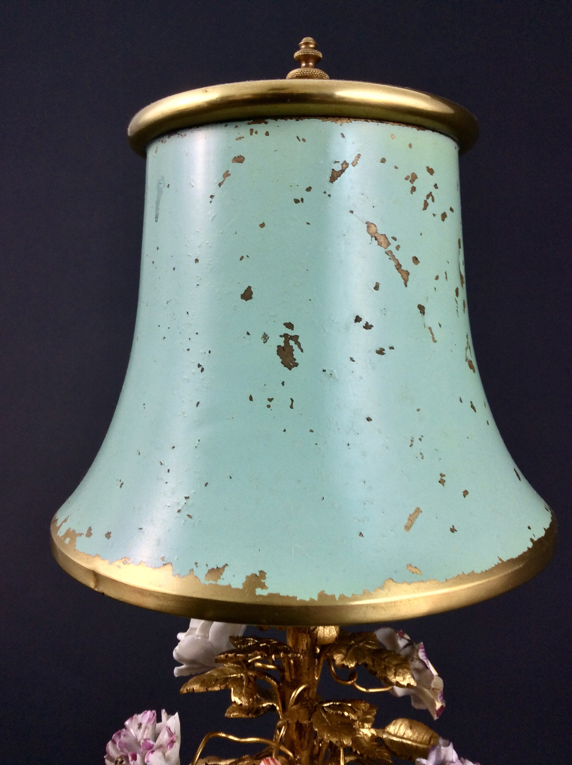 Antique French Table Lamp Light 19th Gilded Gilt Bronze Antique French Table Lamp Light 19th Gilded Gilt Bronze