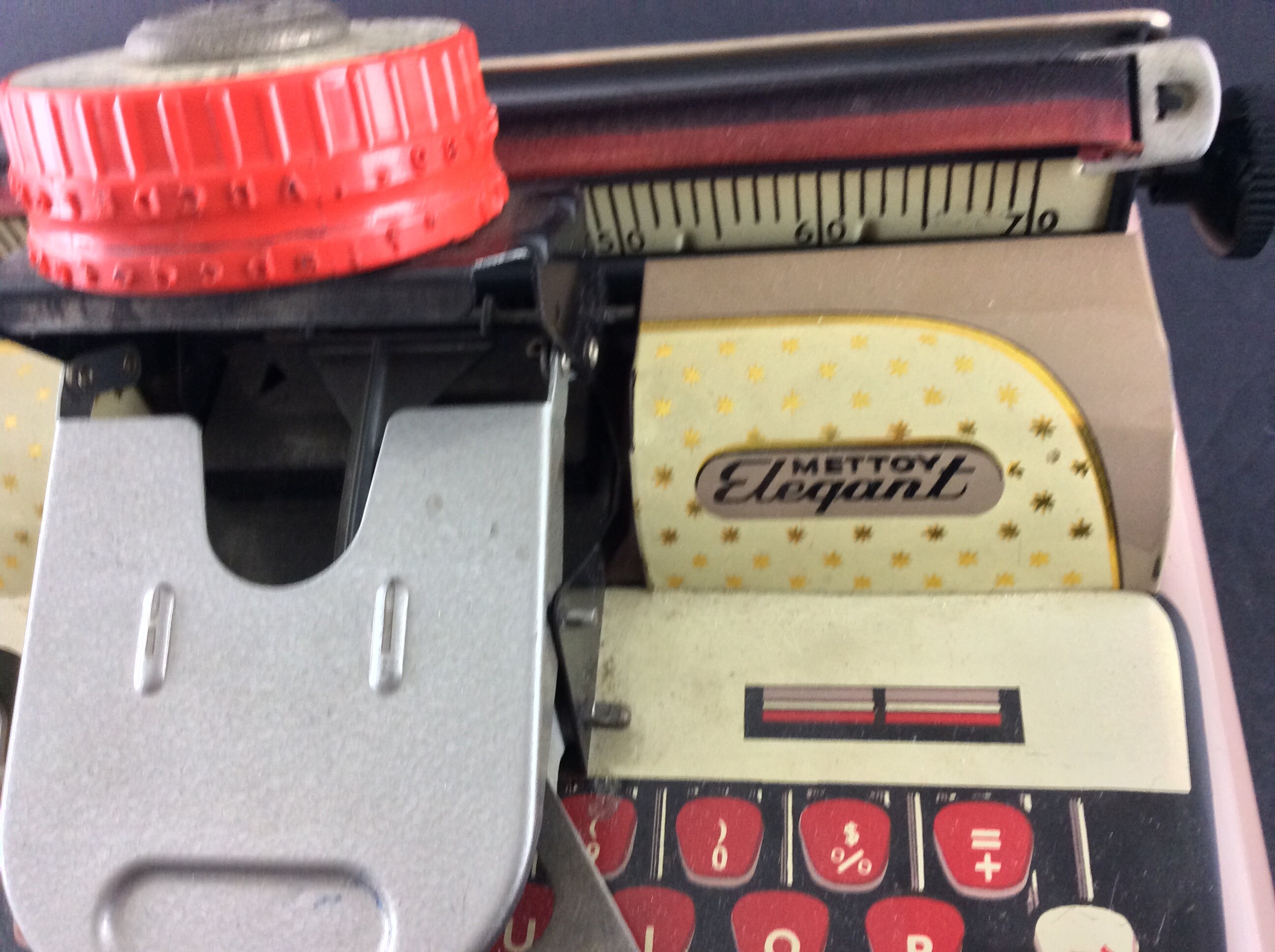 ヴィンテージタイプライターおもちゃ メットーイ エレガント 1960年代