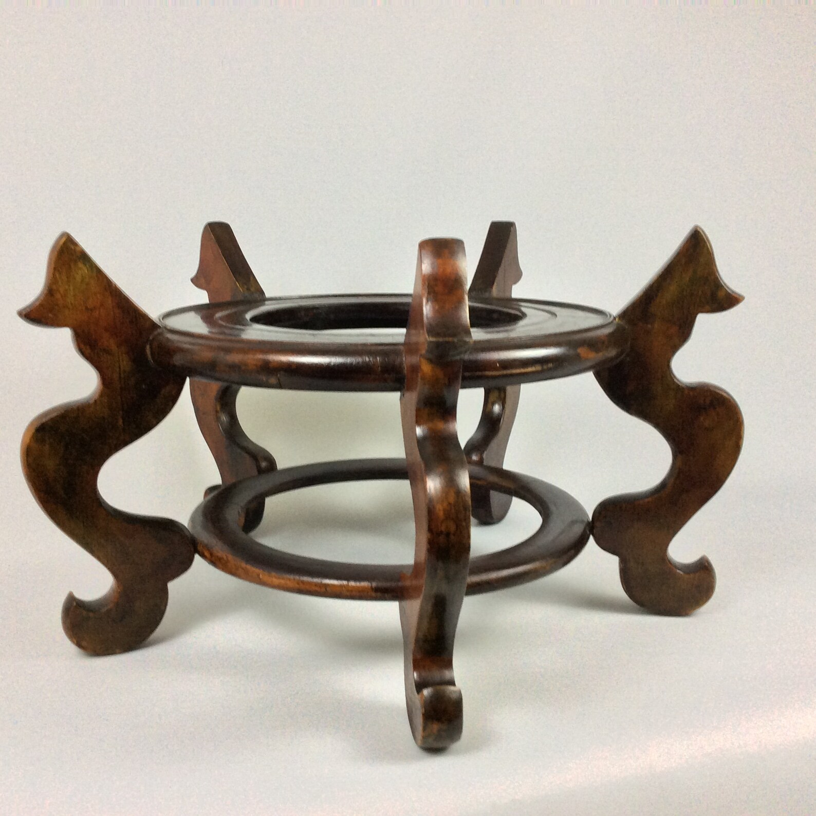 Vintage Chinese Wooden Plant Stand Vase Stand Chinese Large Etsy UK