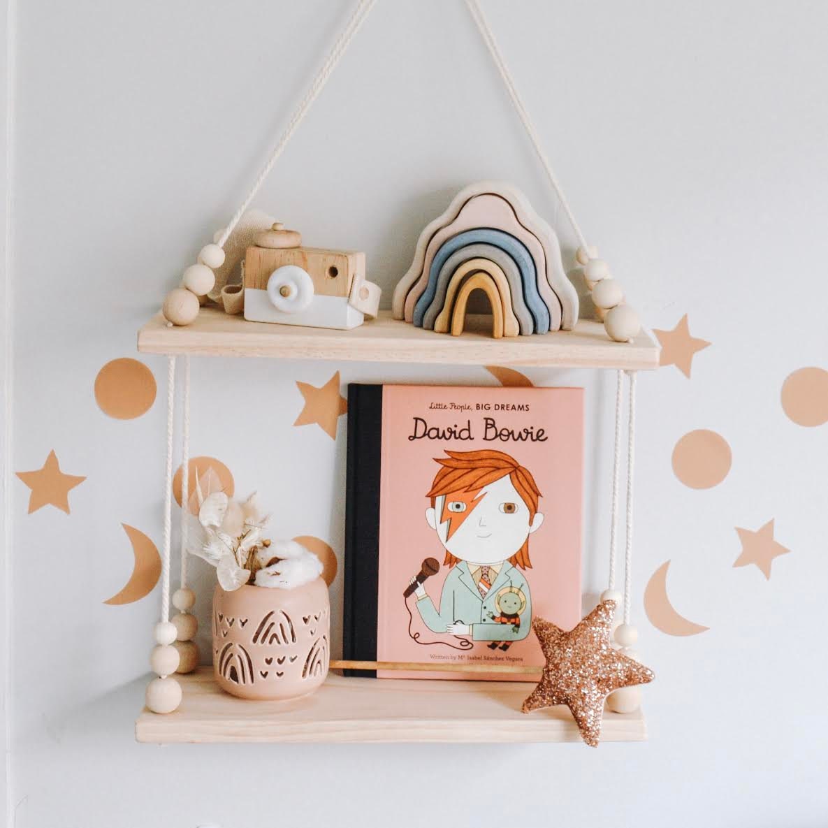 Estrellas y lunas calcomanías de pared pegatinas de pared | Etsy