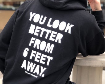 Social Distancing Hoodies - Etsy