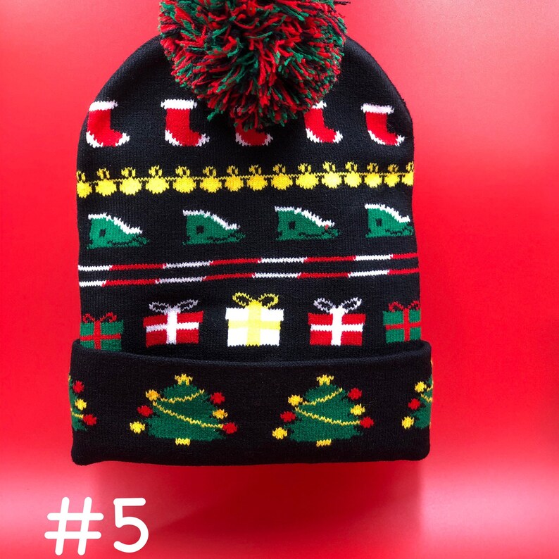 Christmas Beanie Christmas Hat Winter Hats Christmas Gift - Etsy