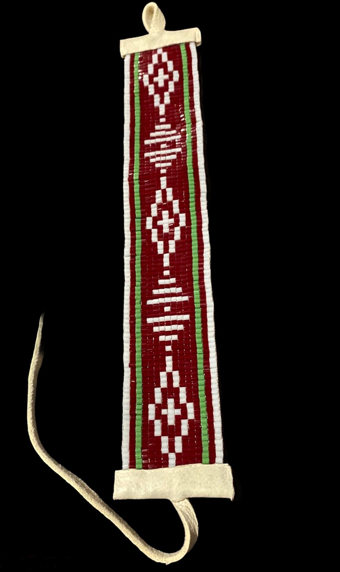 Navajo traditional sash belt beaded design cuff bracelets Etsy