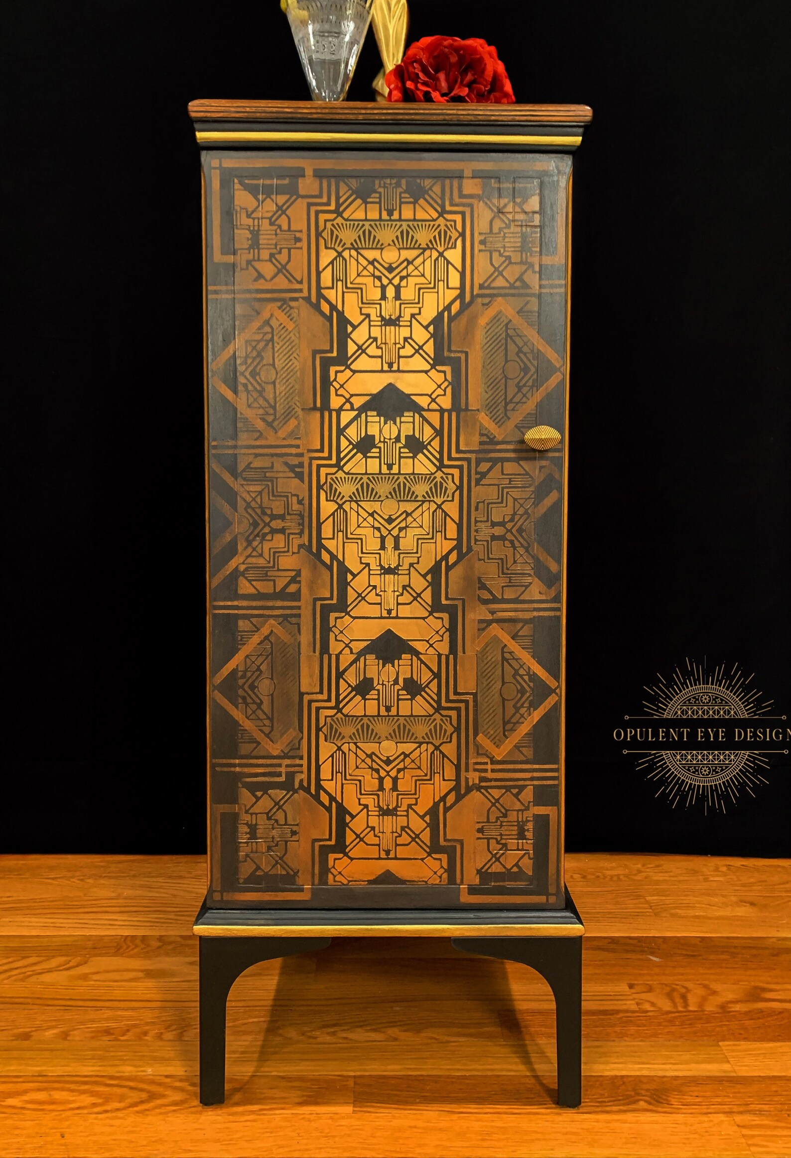 Art Deco Liquor and Gold Liquor Etsy