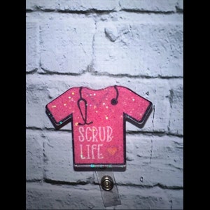 2&#39;&#39; Scrub Life-badgehaspel